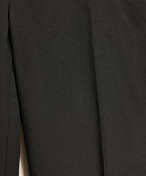COMME des GARCONS（コムデギャルソン）COMME des GARCONS (コムデギャルソン) ウールトロピカルスラックス/Tropical wool slacks ブラック サイズ:Sの古着・服飾アイテム