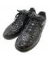 Maison Margiela（メゾンマルジェラ）の古着「パテントジャーマントレーナースニーカー/Patent Leather German Army Trainer Sneakers」｜ブラック