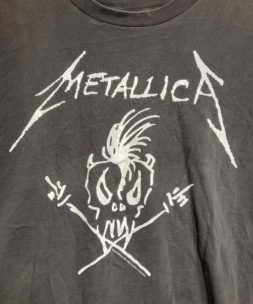 METALLICA（メタリカ）METALLICA (メタリカ) USA製ヴィンテージバンドTシャツ/METALLICA Tee ブラック サイズ:XLの古着・服飾アイテム