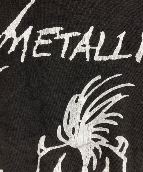 METALLICA（メタリカ）METALLICA (メタリカ) USA製ヴィンテージバンドTシャツ/METALLICA Tee ブラック サイズ:XLの古着・服飾アイテム
