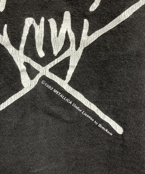 METALLICA（メタリカ）METALLICA (メタリカ) USA製ヴィンテージバンドTシャツ/METALLICA Tee ブラック サイズ:XLの古着・服飾アイテム