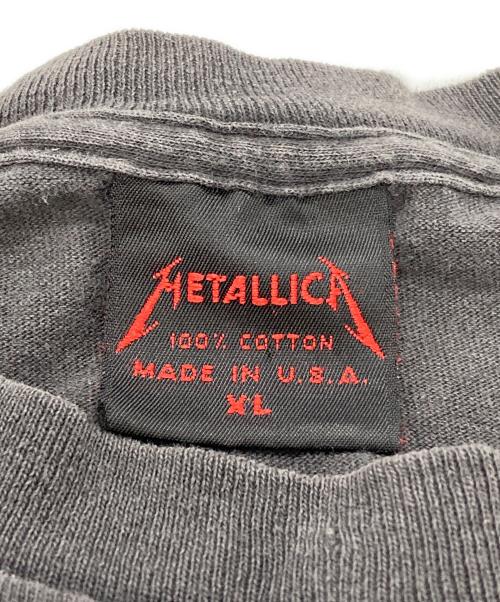 METALLICA（メタリカ）METALLICA (メタリカ) USA製ヴィンテージバンドTシャツ/METALLICA Tee ブラック サイズ:XLの古着・服飾アイテム