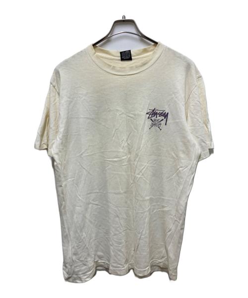 stussy（ステューシー）stussy (ステューシー) 80’S Big League Tee ホワイト サイズ:Lの古着・服飾アイテム