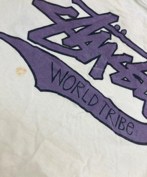 stussy（ステューシー）stussy (ステューシー) 80’S Big League Tee ホワイト サイズ:Lの古着・服飾アイテム
