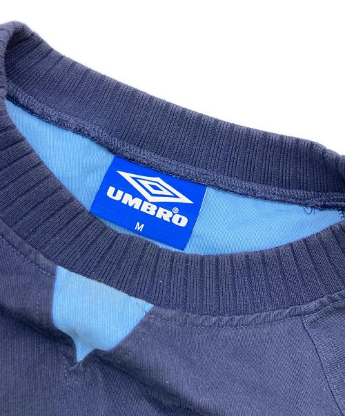 UMBRO（アンブロ）UMBRO (アンブロ) X-LARGE (エクストララージ) DRILL TOP ネイビー サイズ:	SIZE Mの古着・服飾アイテム