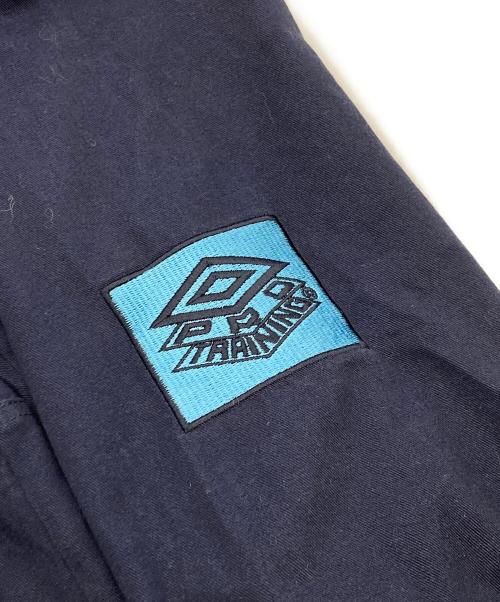 UMBRO（アンブロ）UMBRO (アンブロ) X-LARGE (エクストララージ) DRILL TOP ネイビー サイズ:	SIZE Mの古着・服飾アイテム