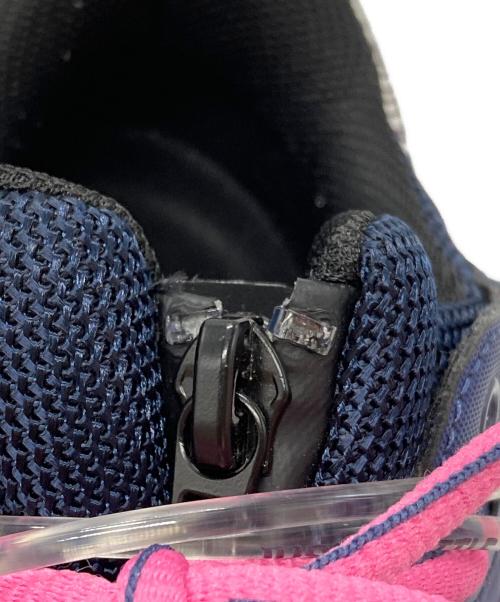 asics（アシックス）asics (アシックス) YOASOBI (ヨアソビ) GEL-KINETIC FLUENT Y/ゲルキネティック フルエント ワイ ネイビー×ピンク サイズ:23.5㎝の古着・服飾アイテム