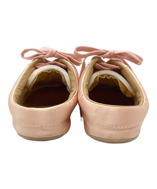 MM6 Maison Margiela（エムエムシックスメゾンマルジェラ）MM6 Maison Margiela (エムエムシックスメゾンマルジェラ) サテンファクトリースニーカー/Satin Factory Sneakers ピンク サイズ:36の古着・服飾アイテム