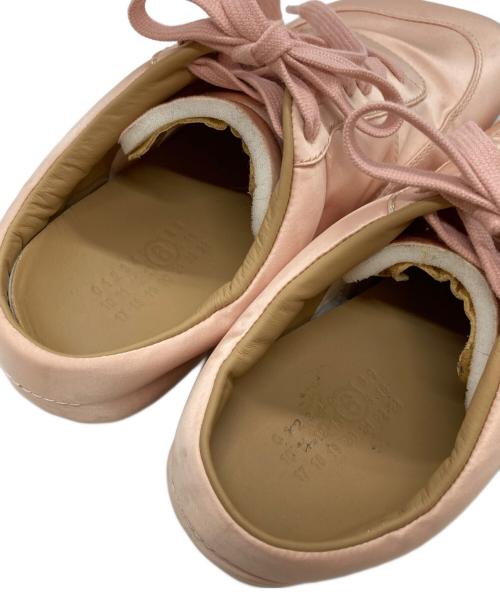 MM6 Maison Margiela（エムエムシックスメゾンマルジェラ）MM6 Maison Margiela (エムエムシックスメゾンマルジェラ) サテンファクトリースニーカー/Satin Factory Sneakers ピンク サイズ:36の古着・服飾アイテム