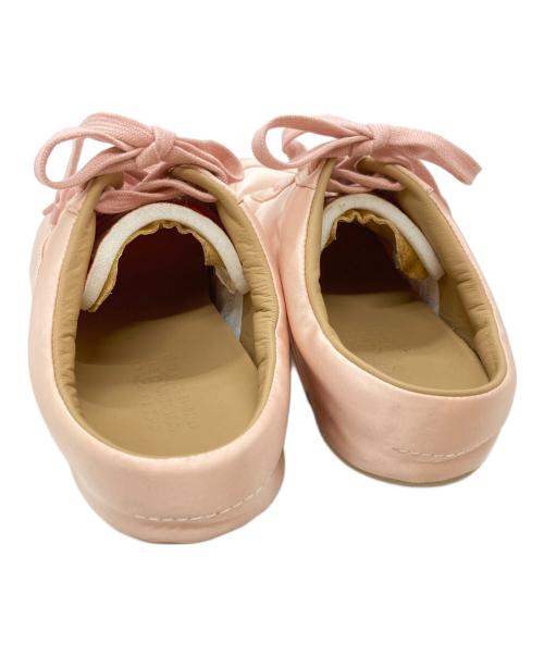 MM6 Maison Margiela（エムエムシックスメゾンマルジェラ）MM6 Maison Margiela (エムエムシックスメゾンマルジェラ) サテンファクトリースニーカー/Satin Factory Sneakers ピンク サイズ:36の古着・服飾アイテム
