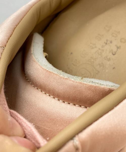 MM6 Maison Margiela（エムエムシックスメゾンマルジェラ）MM6 Maison Margiela (エムエムシックスメゾンマルジェラ) サテンファクトリースニーカー/Satin Factory Sneakers ピンク サイズ:36の古着・服飾アイテム