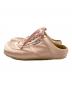 MM6 Maison Margiela (エムエムシックスメゾンマルジェラ) サテンファクトリースニーカー/Satin Factory Sneakers ピンク サイズ:36：30000円