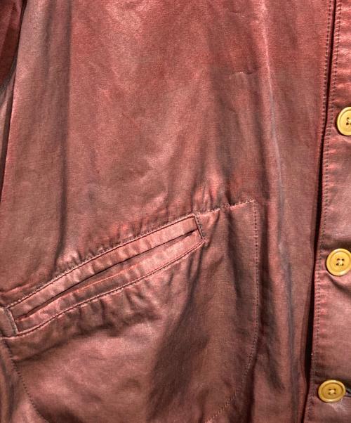 BOWWOW（バウワウ）BOWWOW (バウワウ) BASEBALL CHAMPION SATIN J/ベースボール チャンピオン サテン ジャケットACKET AGED ボルドー サイズ:Lの古着・服飾アイテム