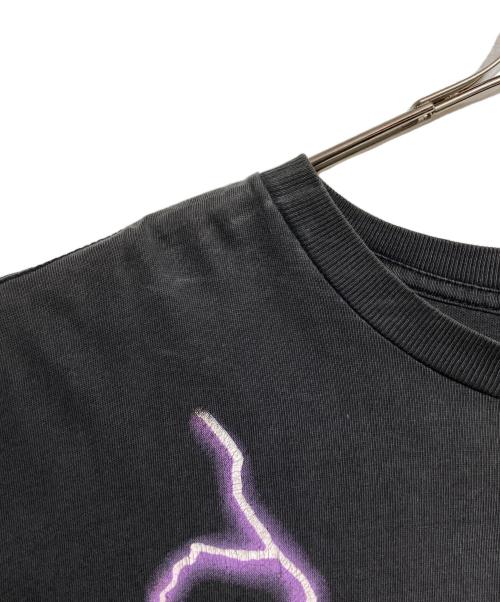 AMERICAN THUNDER（アメリカンサンダー）AMERICAN THUNDER (アメリカンサンダー) スカル×スネーク×サンダーTシャツ/AMERICAN Thunder ブラック サイズ:不明の古着・服飾アイテム