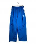 adidas Originals×WILLY CHAVARRIAアディダスオリジナル×ウィリーチャバリア）の古着「TRACK PANTS/トラックパンツ」｜ブルー
