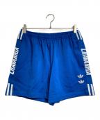 adidas Originals×WILLY CHAVARRIAアディダスオリジナル×ウィリーチャバリア）の古着「GYM SHORT/ジムショーツ」｜ブルー