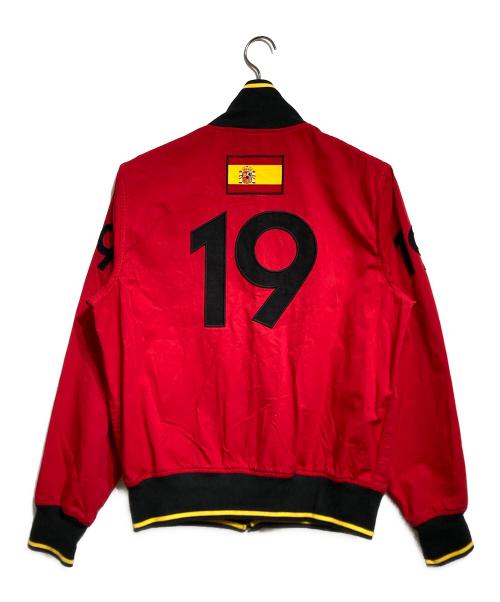 POLO RALPH LAUREN（ポロ・ラルフローレン）POLO RALPH LAUREN (ポロ・ラルフローレン) ジップアップジャケット/Zip-up jacket レッド サイズ:Lの古着・服飾アイテム