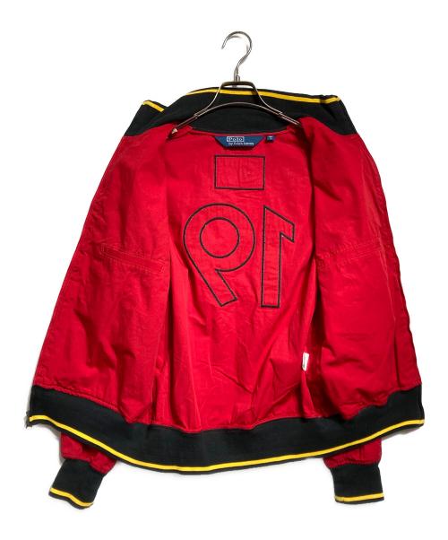 POLO RALPH LAUREN（ポロ・ラルフローレン）POLO RALPH LAUREN (ポロ・ラルフローレン) ジップアップジャケット/Zip-up jacket レッド サイズ:Lの古着・服飾アイテム