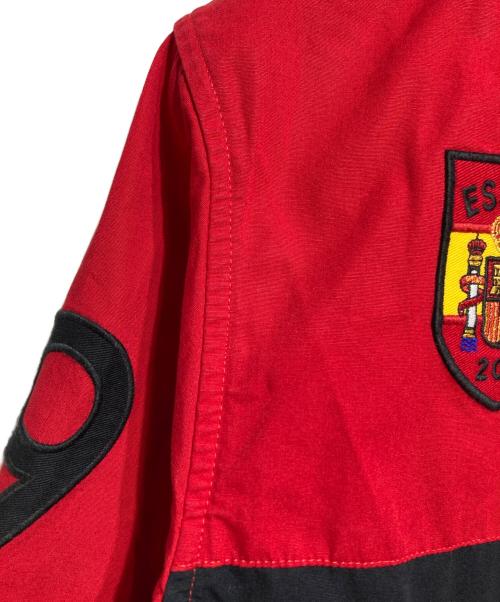 POLO RALPH LAUREN（ポロ・ラルフローレン）POLO RALPH LAUREN (ポロ・ラルフローレン) ジップアップジャケット/Zip-up jacket レッド サイズ:Lの古着・服飾アイテム
