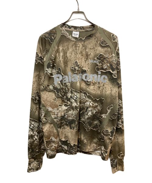 PALACE（パレス）PALACE (パレス) TRAIL RUNNER LONG SLEEVE グリーン サイズ:Mの古着・服飾アイテム