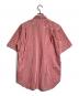 COMME des GARCONS HOMME PLUS (コムデギャルソンオムプリュス) パッチポケットギンガムチェックシャツ/Patch pocket gingham check shirt レッド サイズ:S：14000円
