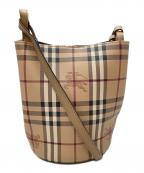 BURBERRYバーバリー）の古着「ショルダーバッグ/Shoulder bag」｜ベージュ