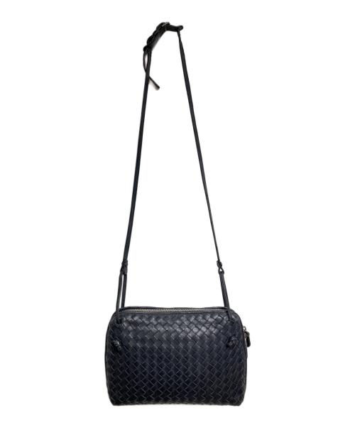 BOTTEGA VENETA（ボッテガベネタ）BOTTEGA VENETA (ボッテガベネタ) イントレチャートショルダーバッグ/Intrecciato shoulder bag ブラックの古着・服飾アイテム
