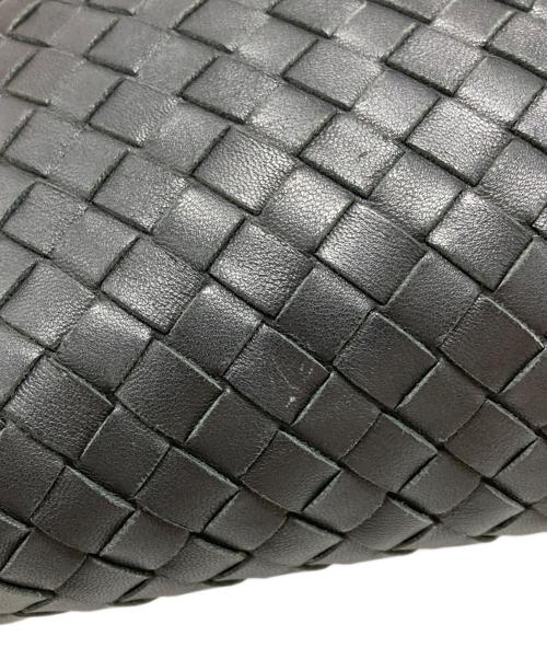 BOTTEGA VENETA（ボッテガベネタ）BOTTEGA VENETA (ボッテガベネタ) イントレチャートショルダーバッグ/Intrecciato shoulder bag ブラックの古着・服飾アイテム