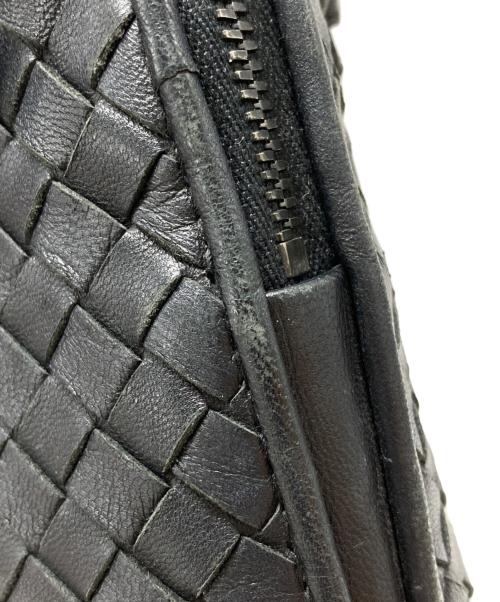 BOTTEGA VENETA（ボッテガベネタ）BOTTEGA VENETA (ボッテガベネタ) イントレチャートショルダーバッグ/Intrecciato shoulder bag ブラックの古着・服飾アイテム