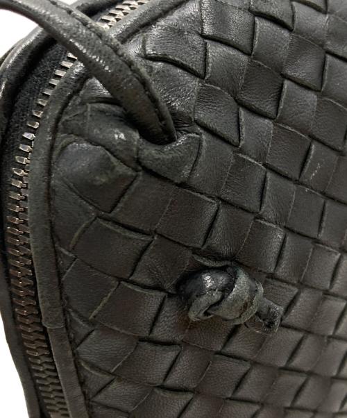 BOTTEGA VENETA（ボッテガベネタ）BOTTEGA VENETA (ボッテガベネタ) イントレチャートショルダーバッグ/Intrecciato shoulder bag ブラックの古着・服飾アイテム