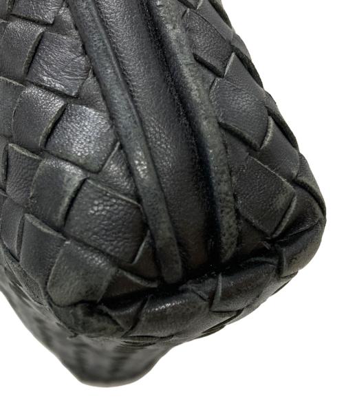 BOTTEGA VENETA（ボッテガベネタ）BOTTEGA VENETA (ボッテガベネタ) イントレチャートショルダーバッグ/Intrecciato shoulder bag ブラックの古着・服飾アイテム