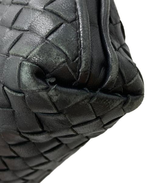 BOTTEGA VENETA（ボッテガベネタ）BOTTEGA VENETA (ボッテガベネタ) イントレチャートショルダーバッグ/Intrecciato shoulder bag ブラックの古着・服飾アイテム