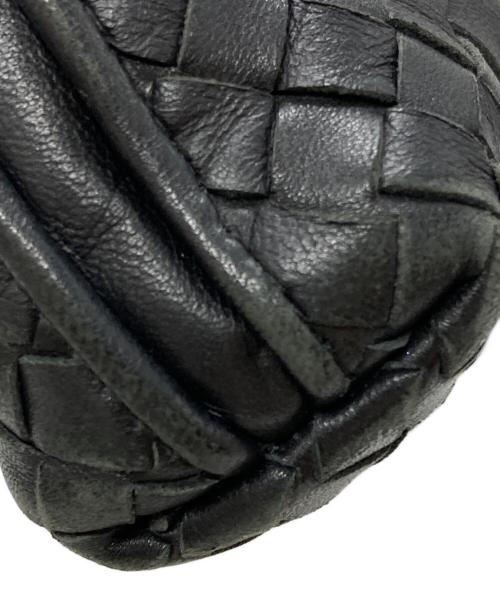BOTTEGA VENETA（ボッテガベネタ）BOTTEGA VENETA (ボッテガベネタ) イントレチャートショルダーバッグ/Intrecciato shoulder bag ブラックの古着・服飾アイテム