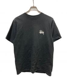 stussy（ステューシー）の古着「ショーンフォントプリントTシャツ」｜ブラック
