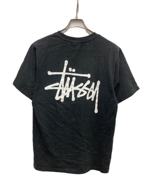 stussy（ステューシー）stussy (ステューシー) ショーンフォントプリントTシャツ ブラック サイズ:Sの古着・服飾アイテム