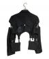 noir kei ninomiya (ノワール ケイ ニノミヤ) buckle-embellished cropped jacket/バックル装飾付きクロップドジャケット ブラック サイズ:S：70000円