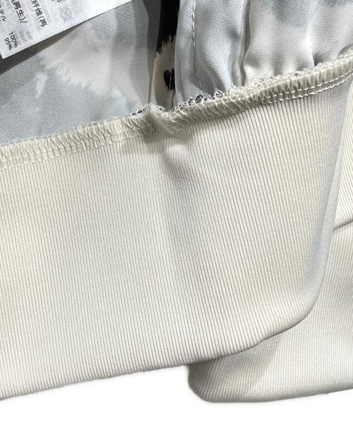 adidas Originals（アディダスオリジナル）adidas Originals (アディダスオリジナル) サテン トラックジャケット/Satin track jacket ベージュ×ブラウン サイズ:Lの古着・服飾アイテム