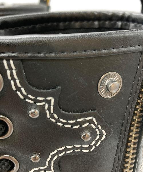 Dr.Martens（ドクターマーチン）Dr.Martens (ドクターマーチン) ウエスタン刺繍8ホールブーツ/Western embroidered 8-eye boots ブラック サイズ:EU38の古着・服飾アイテム