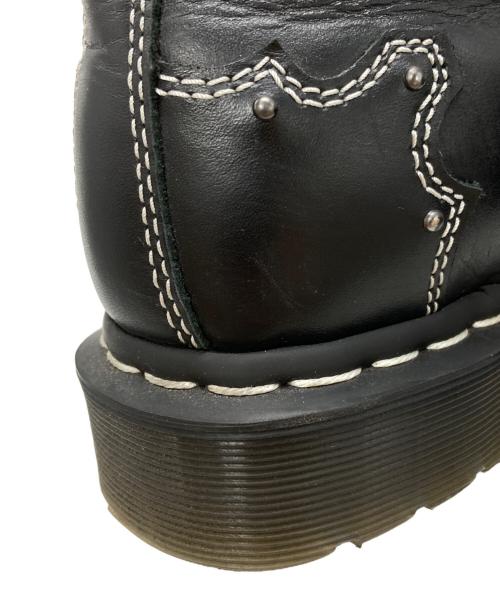 Dr.Martens（ドクターマーチン）Dr.Martens (ドクターマーチン) ウエスタン刺繍8ホールブーツ/Western embroidered 8-eye boots ブラック サイズ:EU38の古着・服飾アイテム