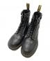 Dr.Martens（ドクターマーチン）の古着「ウエスタン刺繍8ホールブーツ/Western embroidered 8-eye boots」｜ブラック