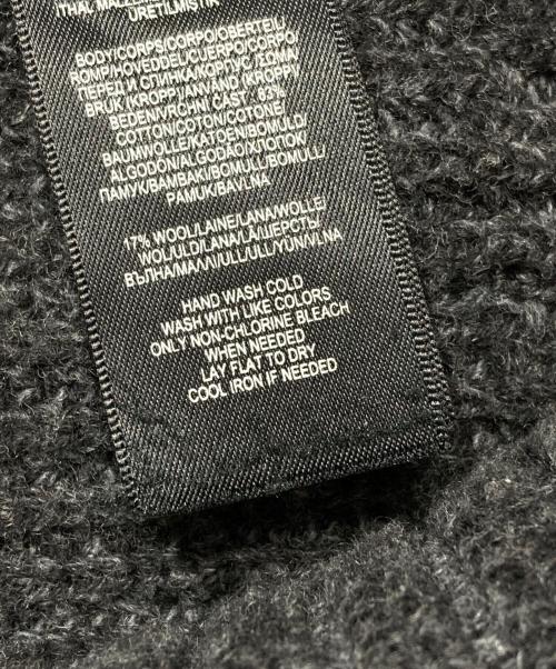 RRL（ダブルアールエル）RRL (ダブルアールエル) ショールカラーカーディガン/Shawl collar cardigan グレー サイズ:Sの古着・服飾アイテム