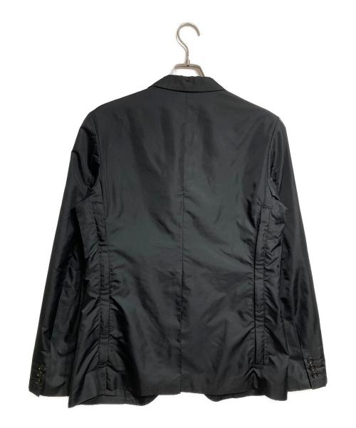 COMME des GARCONS HOMME PLUS（コムデギャルソンオムプリュス）COMME des GARCONS HOMME PLUS (コムデギャルソンオムプリュス) ナイロンメッシュテーラードジャケット/Nylon mesh tailored jacket ブラック サイズ:Mの古着・服飾アイテム