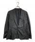 COMME des GARCONS HOMME PLUS（コムデギャルソンオムプリュス）の古着「ナイロンメッシュテーラードジャケット/Nylon mesh tailored jacket」｜ブラック