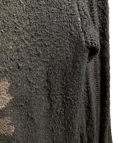 Call（コール）Call (コール) PAPER-CUT KNIT BLOUSON/ペーパーカットニットブルゾン ブラウン サイズ:Fの古着・服飾アイテム
