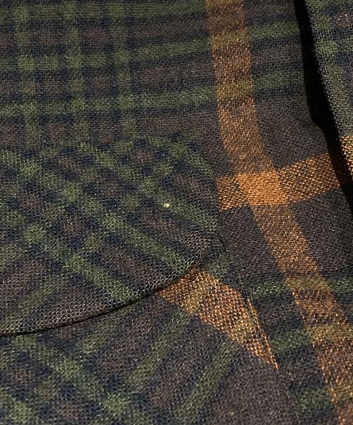 PENDLETON（ペンドルトン）PENDLETON (ペンドルトン) チェックウールボードシャツ/Plaid wool board shirt ブラウン サイズ:Mの古着・服飾アイテム