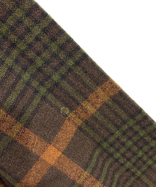 PENDLETON（ペンドルトン）PENDLETON (ペンドルトン) チェックウールボードシャツ/Plaid wool board shirt ブラウン サイズ:Mの古着・服飾アイテム