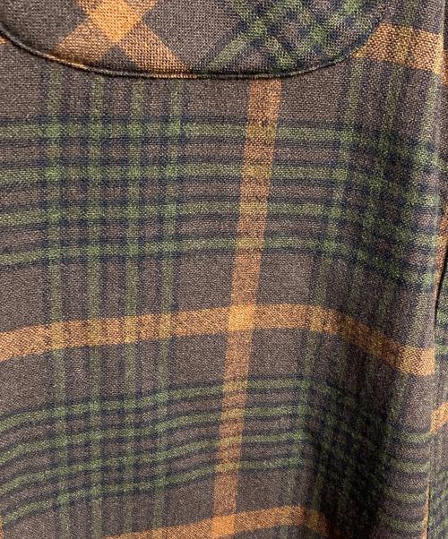 PENDLETON（ペンドルトン）PENDLETON (ペンドルトン) チェックウールボードシャツ/Plaid wool board shirt ブラウン サイズ:Mの古着・服飾アイテム