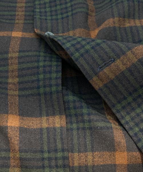 PENDLETON（ペンドルトン）PENDLETON (ペンドルトン) チェックウールボードシャツ/Plaid wool board shirt ブラウン サイズ:Mの古着・服飾アイテム