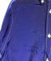 中古・古着 COMME des GARCONS HOMME (コムデギャルソン オム) コットンリネン×キュプラ切替ステッチシャツ/Long sleeve shirt ネイビー サイズ:XS：14000円