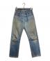 LEVI'S（リーバイス）の古着「66前期ヴィンテージデニムパンツ/Denim Pants」｜ブルー